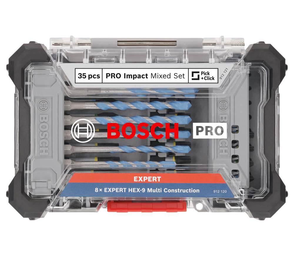 Set biți și burghie BOSCH PRO Impact Mixed Set PH/PZ/TX photo 0