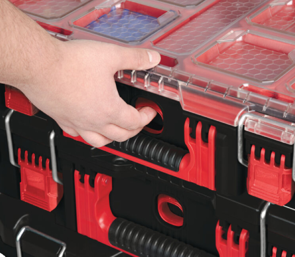 Cărucior modular pentru scule MILWAUKEE Set PACKOUT Plastic photo 9