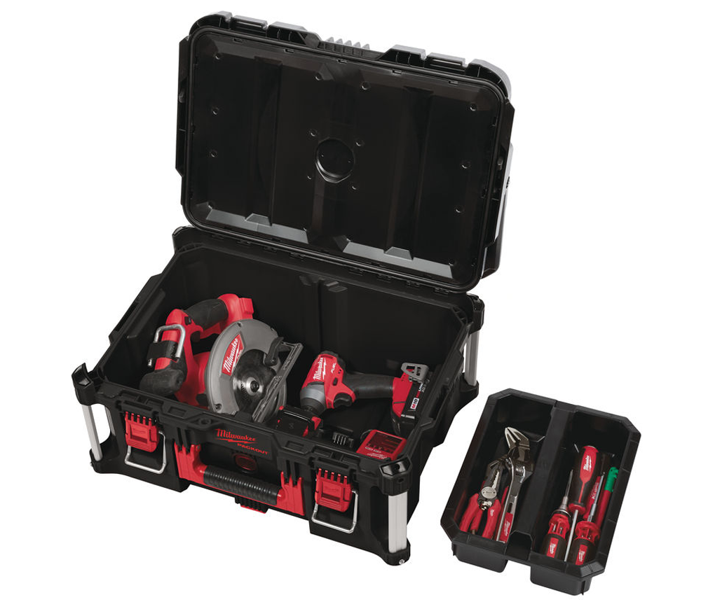 Cărucior modular pentru scule MILWAUKEE Set PACKOUT Plastic photo 5