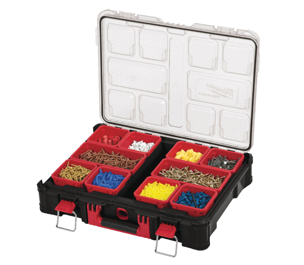 Cărucior modular pentru scule MILWAUKEE Set PACKOUT Plastic photo 8