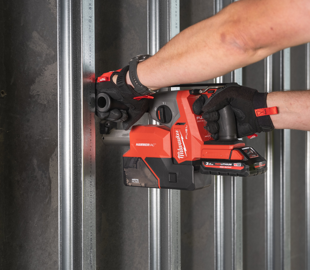 Ciocan rotopercutor cu acumulator (fără bat) MILWAUKEE M18 FHACDDE-0C 1.7J 18V photo 3
