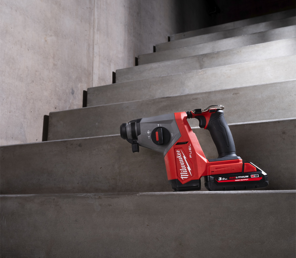 Ciocan rotopercutor cu acumulator (fără bat) MILWAUKEE M18 FHACDDE-0C 1.7J 18V photo 5