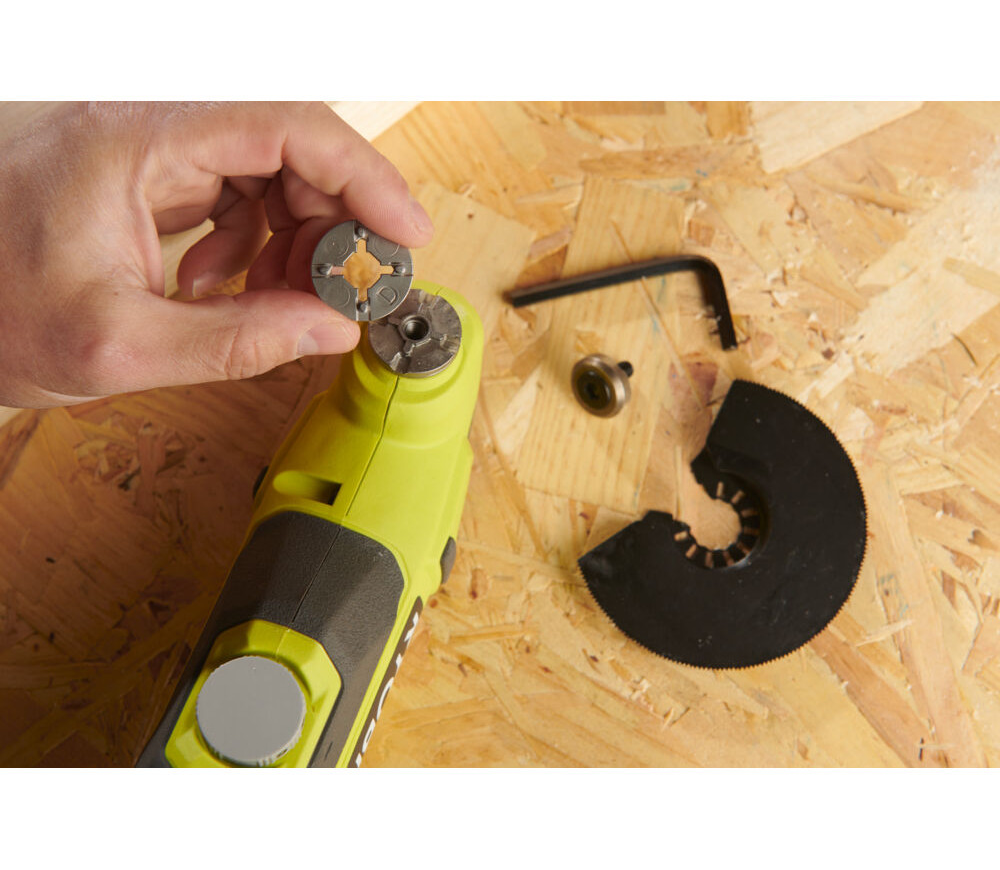 Uneltă multifuncțională fără fir (fără bat) RYOBI RMT18-0 18V 20000osc/min photo 7