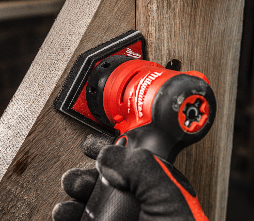 Mașină de șlefuit cu vibrații fără fir (fără bat) MILWAUKEE M12 FDSS-0B 12V photo 6