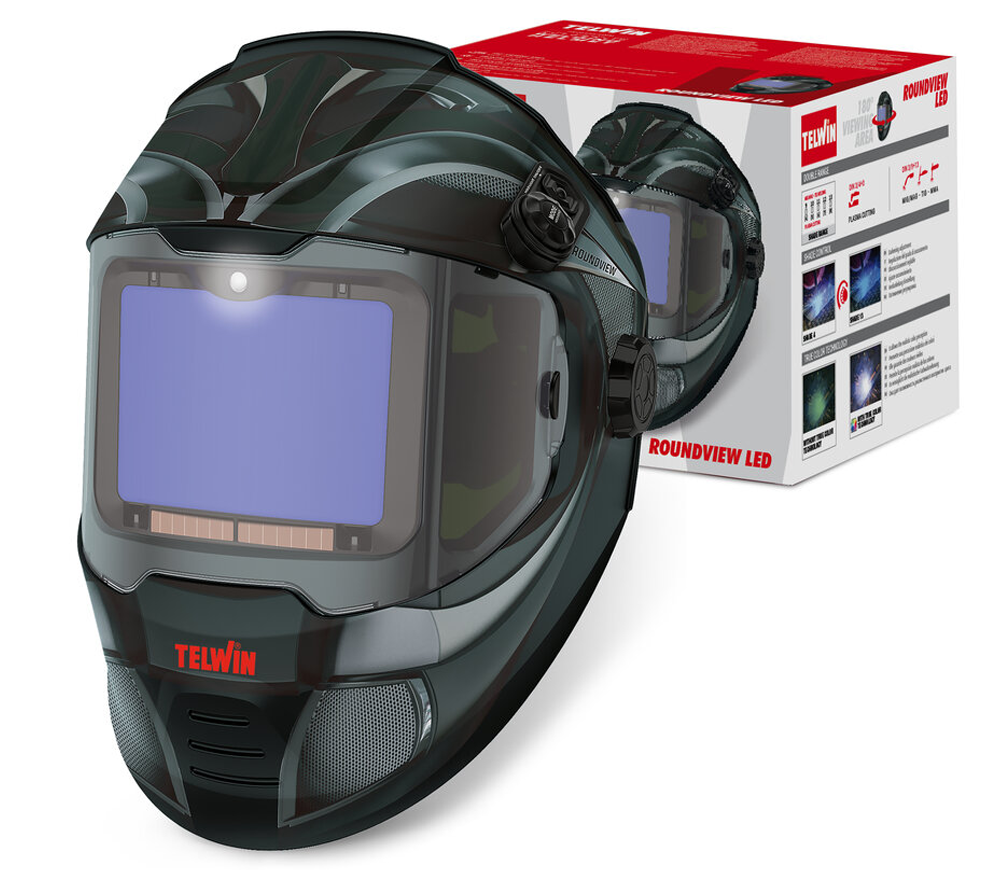 Masca de sudura TELWIN ROUNDVIEW LED cameleon 13DIN photo 0
