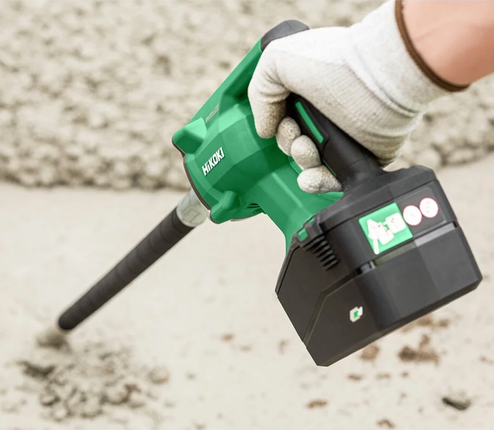 Vibrator de beton cu acumulator (fără bat) HIKOKI UV3628DAW4Z 15200vib/min photo 0