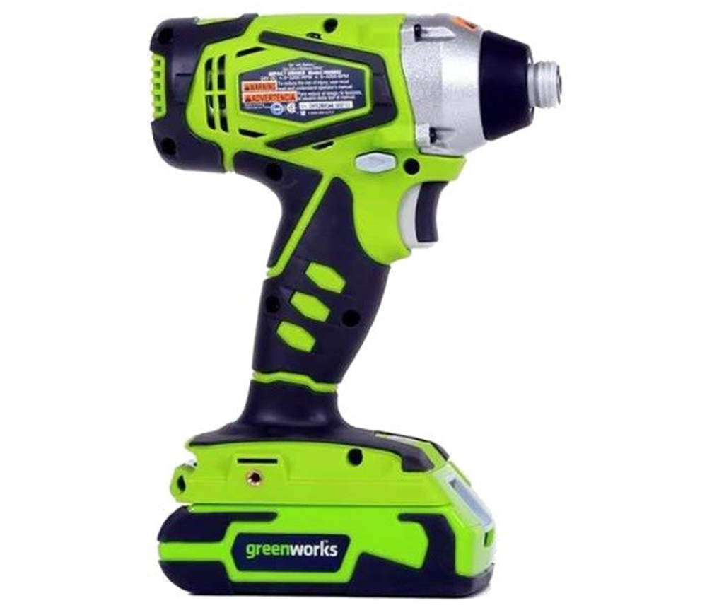 Șurubelnița cu acumulator сu impact (fără bat.) Greenworks G24ID 24V photo 1