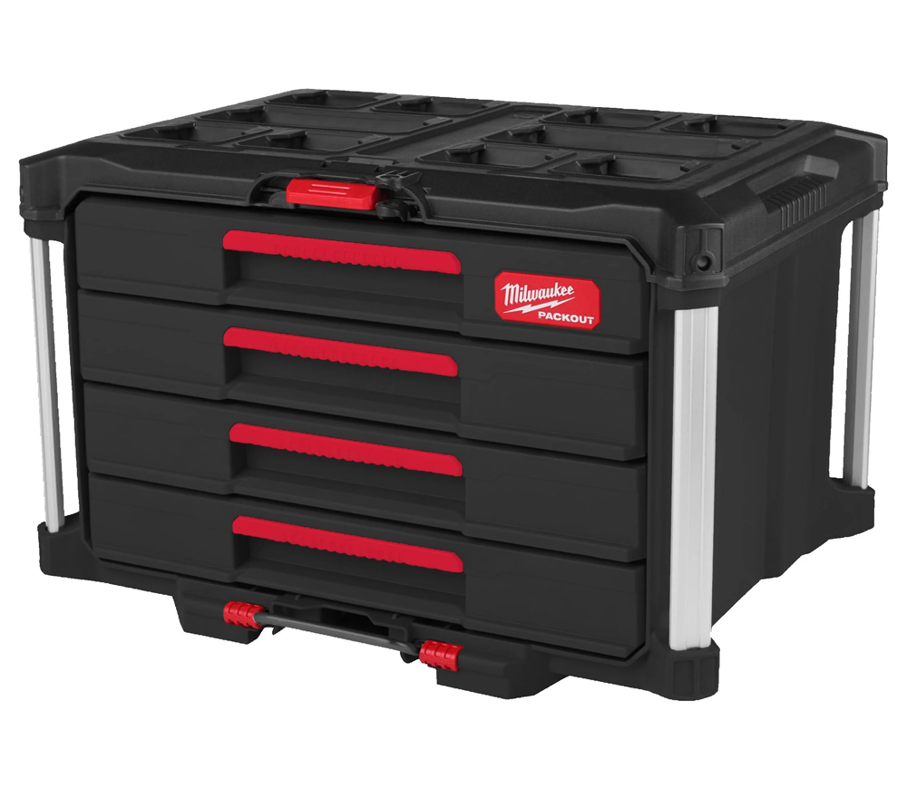 Cutie pentru scule MILWAUKEE PACKOUT DRAWER BOX Plastic photo 0