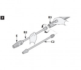 Aparat de spălat cu presiune ANNOVI REVERBERI 591 2800w 180bar 600l/h photo 16