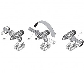 Шуруповерт аккумуляторный CROWN CT21075HMX-4 BMC 20В 2Ач photo 8