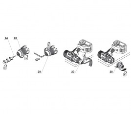 Шуруповерт аккумуляторный CROWN CT21075HMX-4 BMC 20В 2Ач photo 11