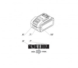 Шуруповерт аккумуляторный CROWN CT21075HMX-4 BMC 20В 2Ач photo 15