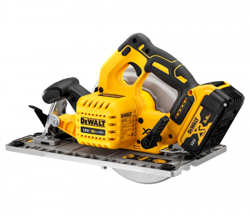 Fierăstrău circular cu acumulator (fără baterii) DEWALT DCS572NT-XJ 184mm 18V photo 0