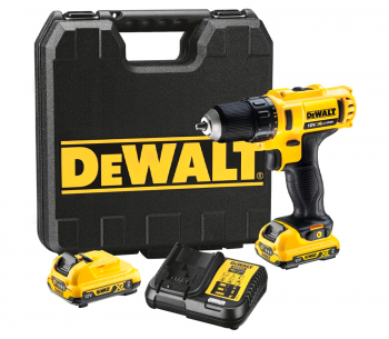 Mașină de înșurubat cu acumulator DEWALT DCD710D2-QW 10.8V 2Ah photo 3