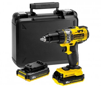 Шуруповерт аккумуляторный STANLEY FMC600D2-QW 18В 2.0Ач photo 0