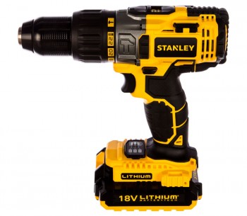 Mașină de înșurubat cu acumulator STANLEY STDC18LHBK 18V 2.0Ah photo 1
