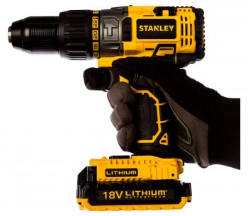 Mașină de înșurubat cu acumulator STANLEY STDC18LHBK 18V 2.0Ah photo 4
