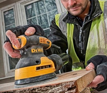 Mașină de șlefuit excentrică DEWALT DWE6423-QS 280w 125mm photo 3