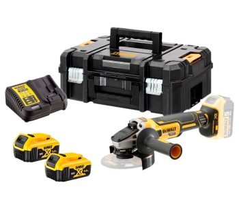 Polizor unghiular cu acumulator DEWALT DCG405P2 125mm 18V 5Ah photo