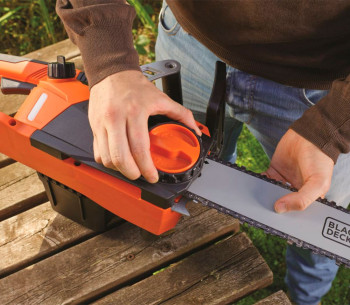 Fierăstrău electric cu lanț BLACK&DECKER CS2245-QS 2200w 450mm photo 2