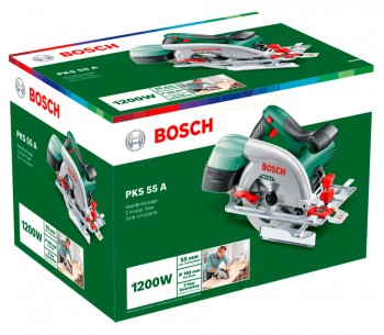 Fierăstrău circular BOSCH PKS55A (0603501020) 1200w 160mm photo 7