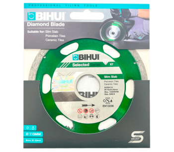 product Disc de tăiat cu diamant B-SLIM BIHUI DCDS115 115mm segmentat
