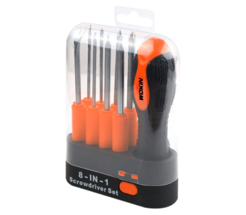 product Set 8 șurubelnițe WOKIN 206109 PH0/PH1/PH2/SL3/SL5/SL6