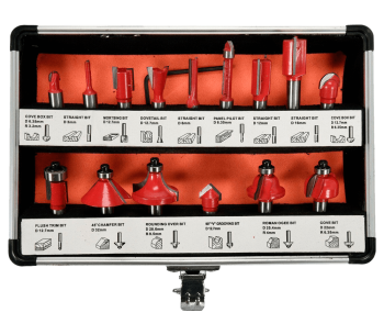 product Set 15 freze pe lemn Yato YT68002 Ø8 mm