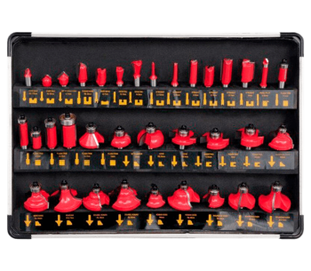 Set 35 freze pe lemn Yato YT6803 Ø8 mm photo