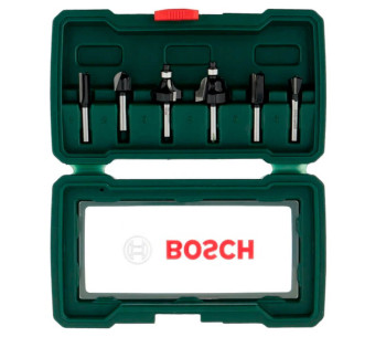 Set 6 freze pe lemn Bosch 2607019464 Ø6 mm photo 0