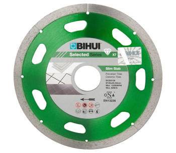 Disc de tăiat cu diamant B-SLIM BIHUI DCDS125 125mm segmentat photo 0