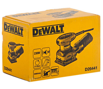Mașină de șlefuit cu vibrații DEWALT D26441 230w photo 7