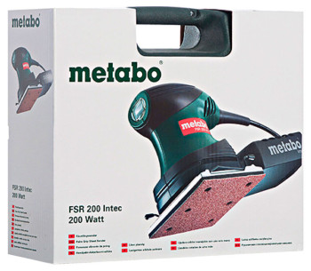 Mașină de șlefuit cu vibrații METABO FSR200Intec 200w photo 5