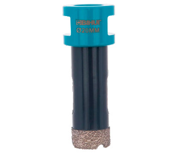 Carota diamantata pentru placi de gresie BIHUI DBDF20 20mm M14 photo 1