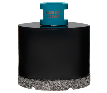 Carota diamantata pentru placi de gresie BIHUI DBDF68 68mm M14 photo 0