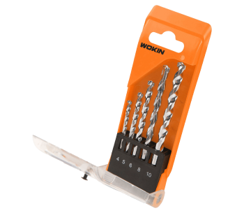 product Набор 5 сверл по бетонну WOKIN 751505 4/5/6/8/10мм