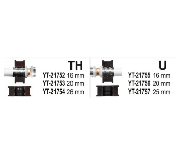 Clești de sertizare YATO YT21750 PEX-AL-PEX/PERT-AL-PERT/TH16/TH20/TH26 photo 5