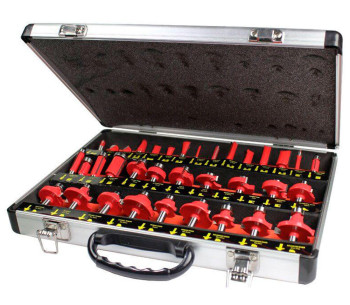 Set 35 freze pe lemn Yato YT6803 Ø8 mm photo 0