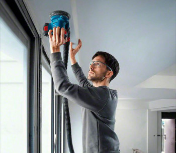 Mașină de șlefuit excentrică fără fir (fără bat) BOSCH GEX 185-LI 125mm 18V photo 3
