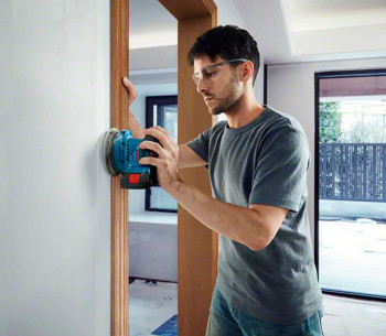 Mașină de șlefuit excentrică fără fir (fără bat) BOSCH GEX 185-LI 125mm 18V photo 5