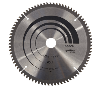 product Disc pentru fierastrau electric BOSCH 2608640437 254mm 80T
