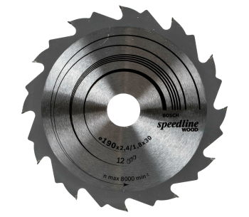 product Disc pentru fierastrau electric BOSCH 2608640800 190mm 12T