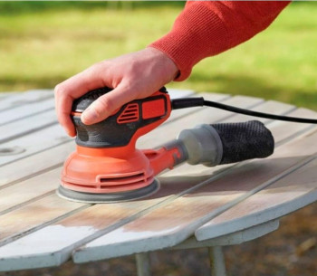 Mașină de șlefuit excentrică BLACK&DECKER KA199 240w 125mm photo 4