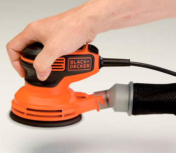 Mașină de șlefuit excentrică BLACK&DECKER KA199 240w 125mm photo 3