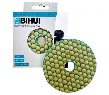 Disc de șlefuit cu almaz flexibil BIHUI DPP415 100mm 1500# photo 0
