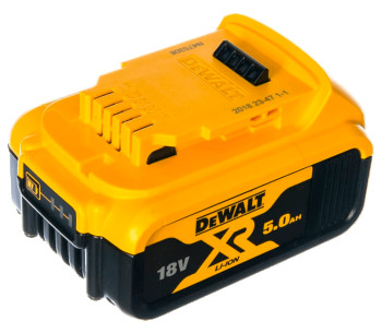 Acumulator DEWALT XR Li-Ion DCB184 Slider 18V 5Ah photo 2