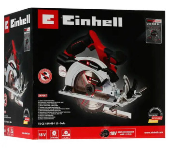 Fierăstrău circular cu acumulator (fără baterii) EINHELL TE-CS 18/165-1Li SOLO PXC 165mm 18V photo 9