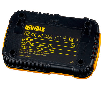 Incărcător DEWALT DCB118  18V 6A photo 0