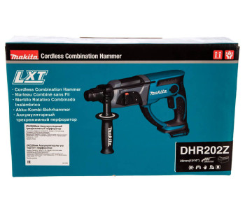 Ciocan rotopercutor cu acumulator (fără baterii) MAKITA DHR202Z 1.9J 18V photo 8