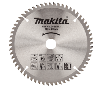 product Disc pentru fierastrau electric MAKITA D-65573 165mm 60T